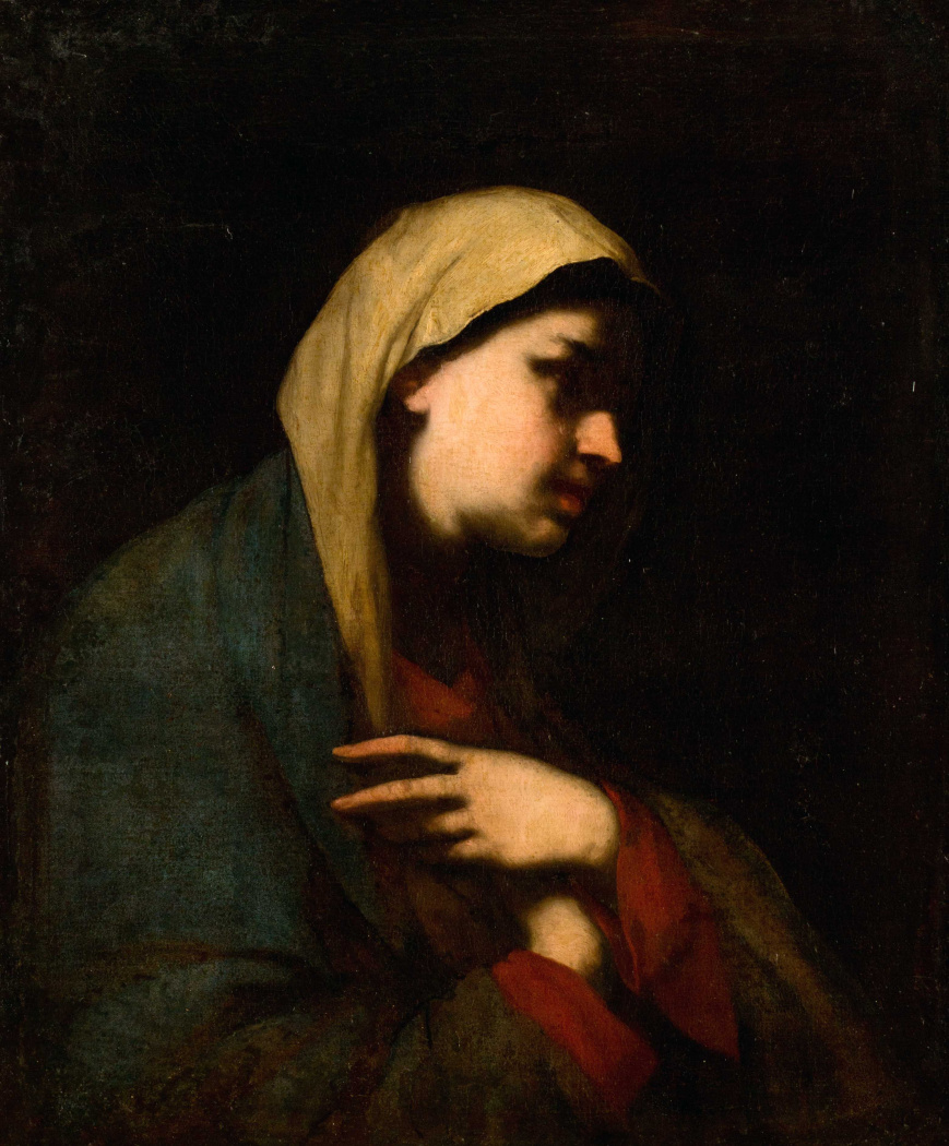 Лука Джордано (1634 - 1705). Скорбящая Мадонна
