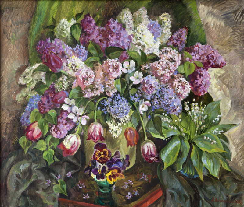 Н. В. Василенко (1933-1994). Цветы мая. 1993