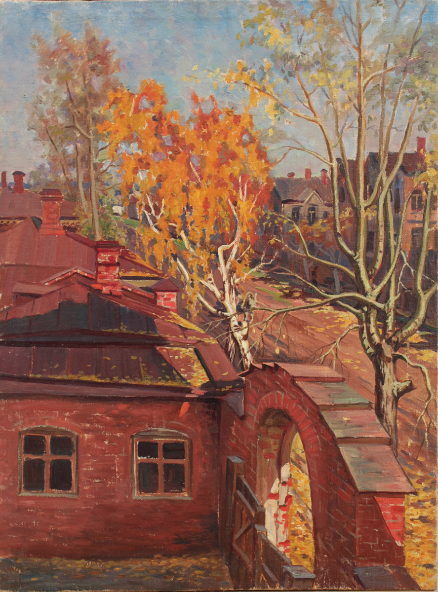 Крошицкий М. П. (1894-1972). Томск. Осень. 1944. СХМ им. М. Крошицкого