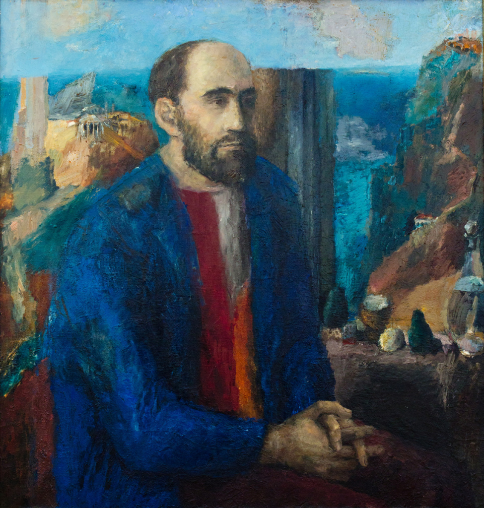 Наумова Л. И. Портрет учителя (Е.А. Кольченко). 1982