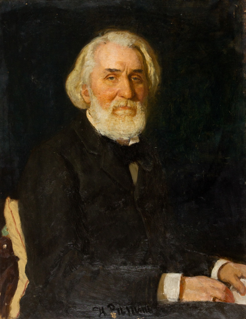 И. Е. Репин (1844-1930) Портрет Тургенева. 1879